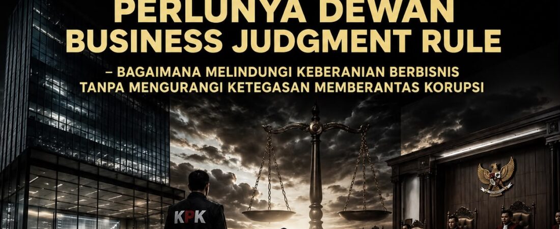 ISU KORUPSI, KRIMINALISASI KERUGIAN BISNIS, DAN PERLUNYA DEWAN BUSINESS JUDGMENT RULE